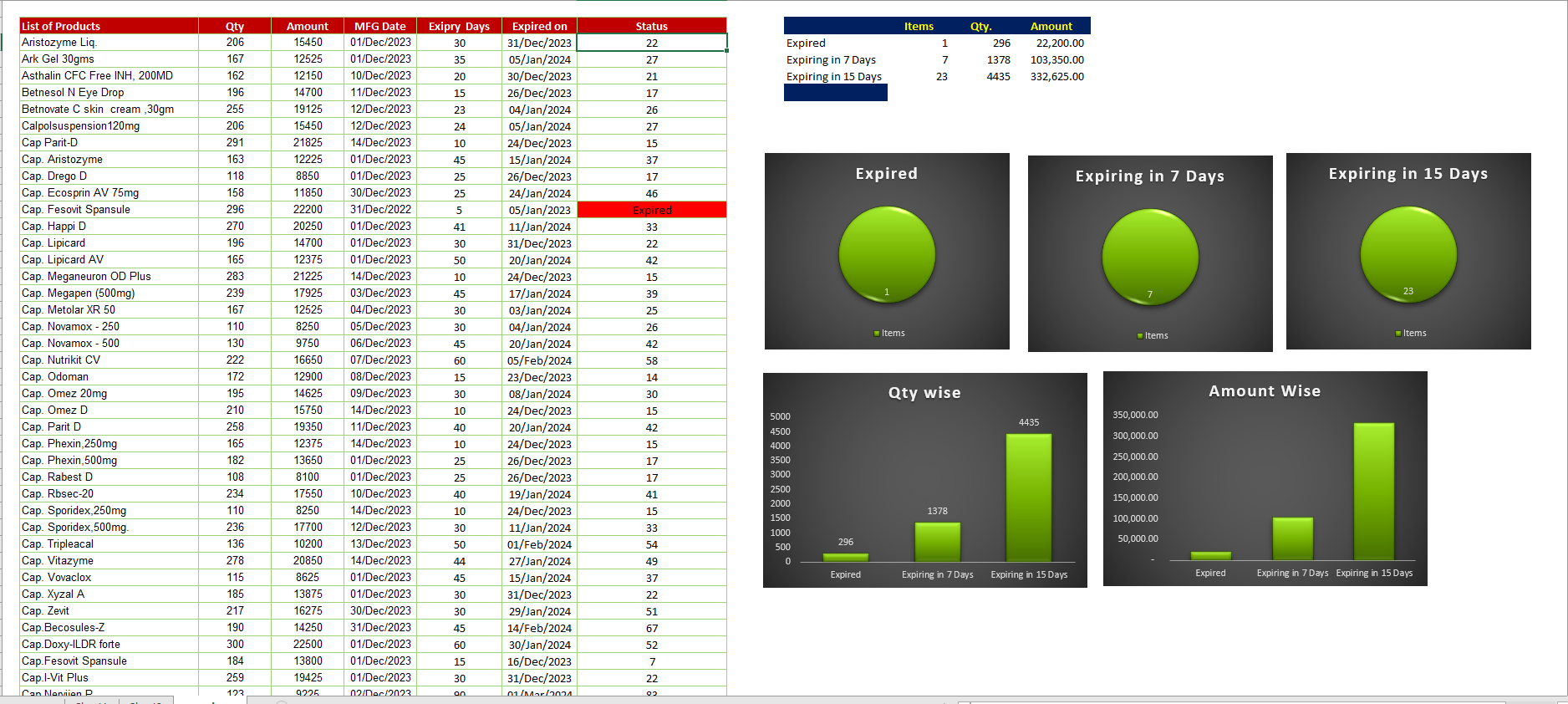 Excel Project